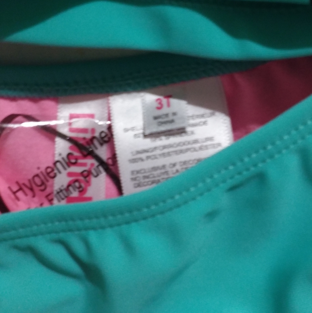 NWT Limited Too Toddler Girls 2 Pc Rashguard - Picture 2 of 7